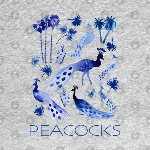 Peacocks by Limezinnias Design